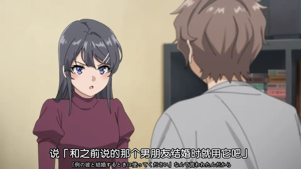 青春期猪头少年不会梦到娇怜外出妹 剧照2